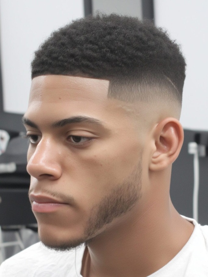 Best High Fade Haircut Styles for Black Men Today 3 buzz cut 10 Best High Fade Haircut Styles for Black Men Today