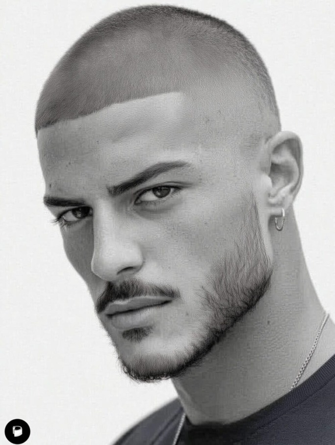 buzz cut 7 Top 31 Attractive Buzz Cut Hairstyles for Men