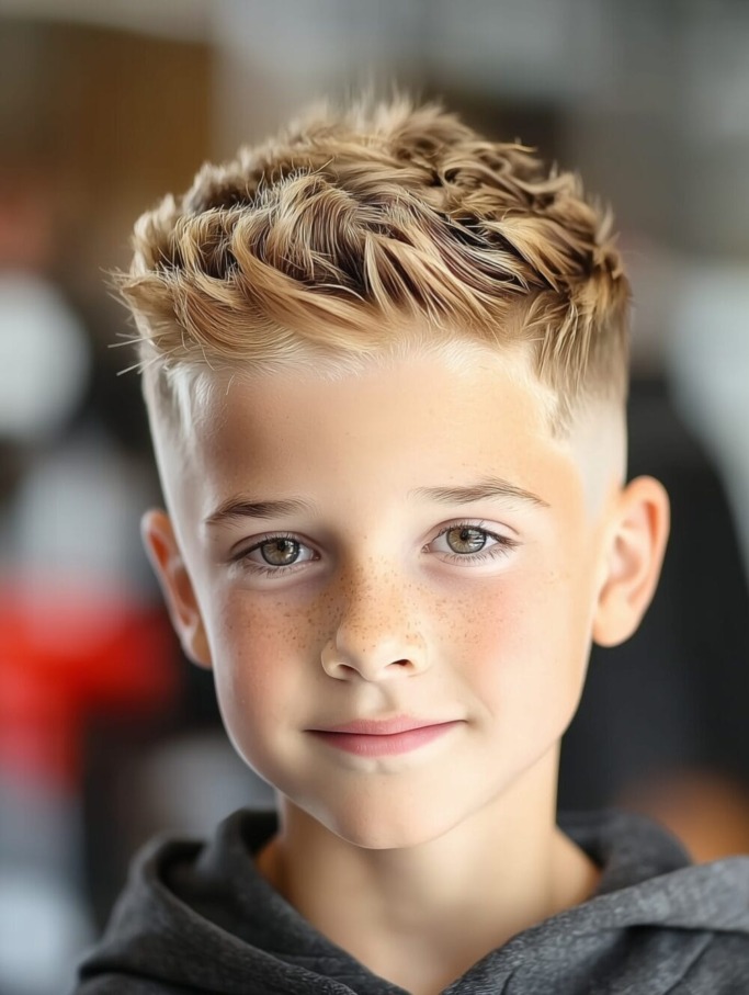haircut in school 4 High Fade Haircut for Boys: Top Styles Kids Love